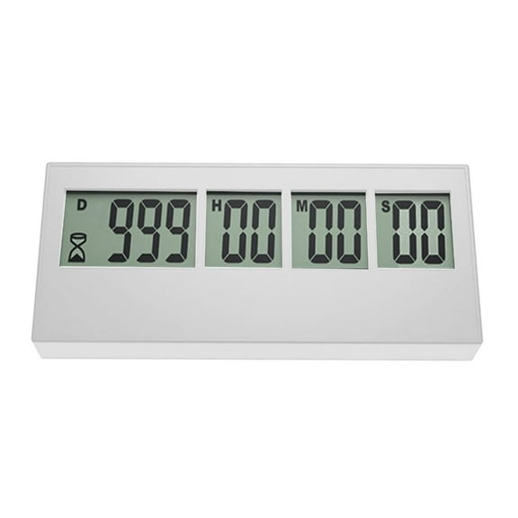 LCD Digital Countdown Digital Timers Plastic Texture for Wedding Retirement