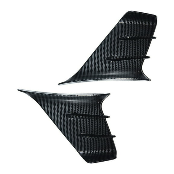ROZYARD Aerodynamic Motorcycle Fairing Side Wing Deflector ABS Universal Fit Winglets