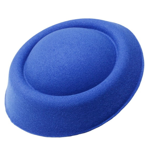 ROZYARD Airline Crew Uniform Caps Base Round Hat Base for Cabin Crew Uniform Hat Handmade Hat Accessories Millinery Making Kits