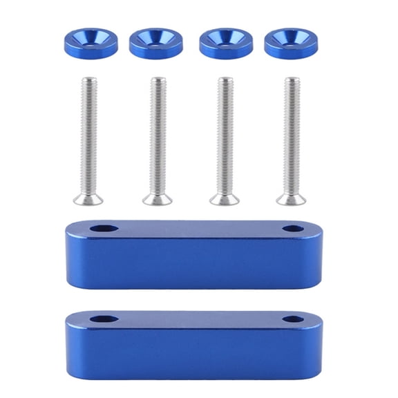 ROZYARD Aluminum Racings Hood Vent Spacer Risers Washer for 92-95 EG / 96-00 EK