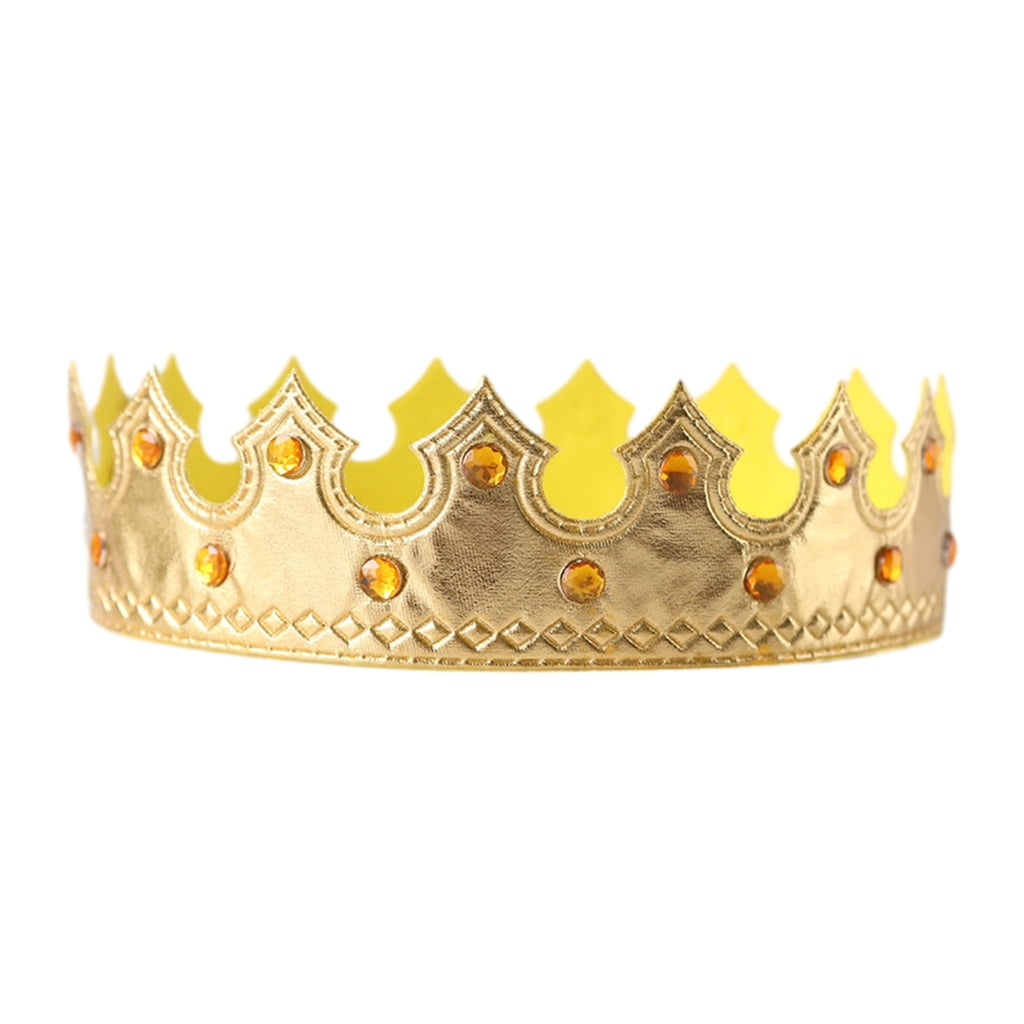 ROZYARD Antique King Crown Gold Prince Diadems Tiaras Royal