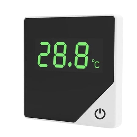 ROZYARD Aquariums Thermometers With High Lows Alarm LED Screen Thermometers