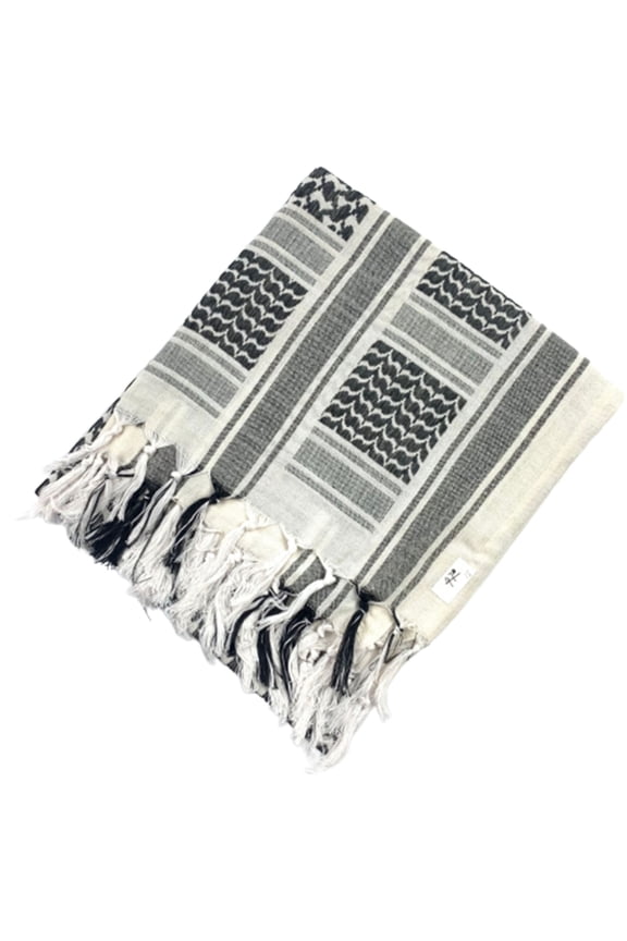 Arabian Shemagh Neckwrap Arab Scarf Desert Headscarf Dustproof Face Cover Scarf