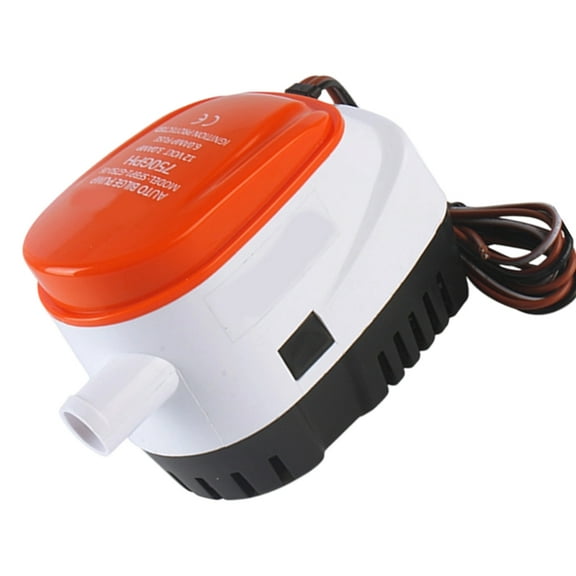 ROZYARD Automatic Marine Submersible Water Pump 12V/24V 750GPH/1100GPH Bilge Pump