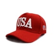 thumbnail image 1 of ROZYARD Baseball Cap Adjustable Size for Men Women Running Workouts Outdoor President 2020 USA American Flag Embroidery Hat, 1 of 21