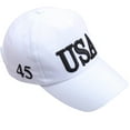 thumbnail image 1 of ROZYARD Baseball Cap Adjustable Size for Men Women Running Workouts Outdoor President 2020 USA American Flag Embroidery Hat, 1 of 20