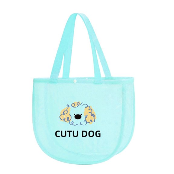 ROZYARD Beach Toy Bag Sand Toy Storage Bag Swimming Pool Bag Shell Collecting Bag