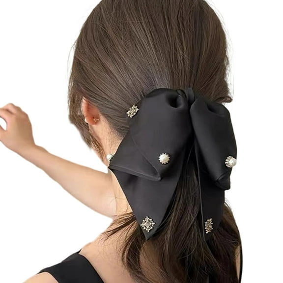 ROZYARD Beads Accented Hair Clip For Voluminous Ponytails And Buns