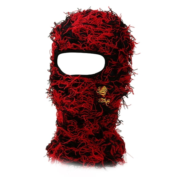 ROZYARD Beanies Y2k Hat Embroidery Rose Slouchy Beanies High School Teens Hat