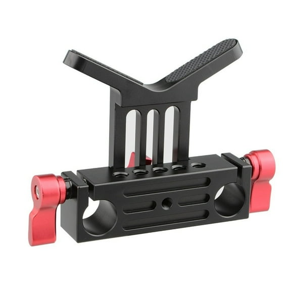 ROZYARD Camera Lens Support Mount With 15mm Rod Clamp Holder Bracket Protect Lens