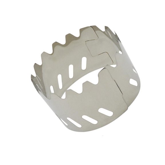 Folding Camp Stove Windshield Stainless Steel Outdoor Cooking Stove Winds Guards Backpacking Alcohols Stove Windscreen