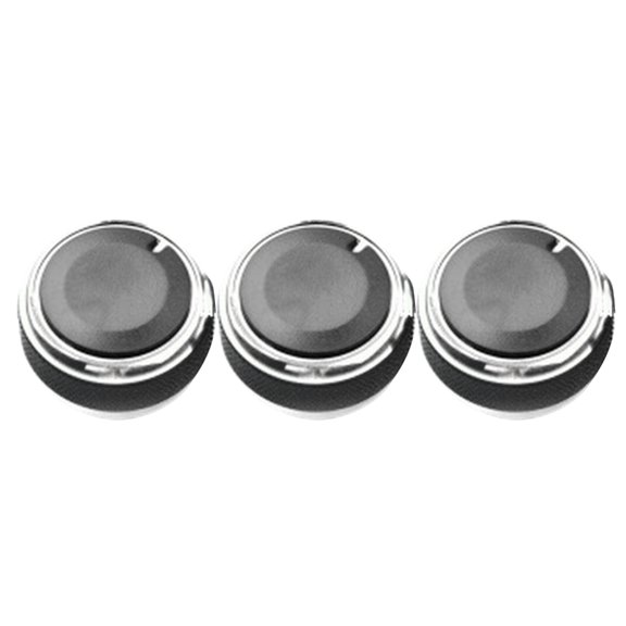 ROZYARD 3x Air Conditioning AC Switch Knob Heater Climate Control Buttons for