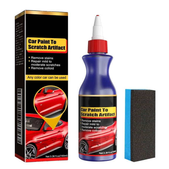 ROZYARD Car Scratch Repair Agent Automobile Body Paint Scratch Remover with Sponge