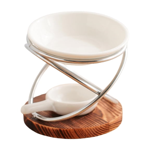 ROZYARD Ceramic Tealight Candle Holder Essential Oil Burners Oil Diffuser for Home