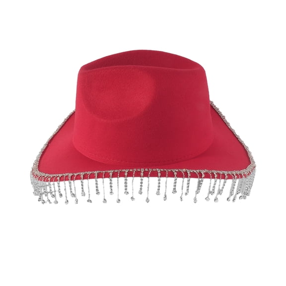ROZYARD Chic Unisex Cowboy Hat featuringGlamorous and Stylish Fringes