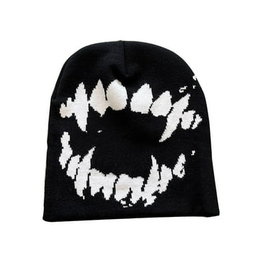 ROZYARD Christmas Beanies Hat Knit Hat with Jacquard Pattern Winter Cycling Hat