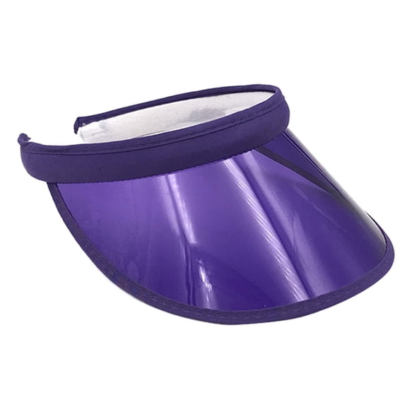 ROZYARD Clear Colored Plastic SunVisor Uv Golf Visors Summer SunVisor SunHat Women Visors Hat Clear Visors Hat Sunscreens Hat