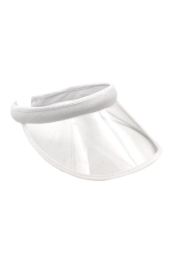 Clear Colored Plastic SunVisor Uv Golf Visors Summer SunVisor SunHat Women Visors Hat Clear Visors Hat Sunscreens Hat