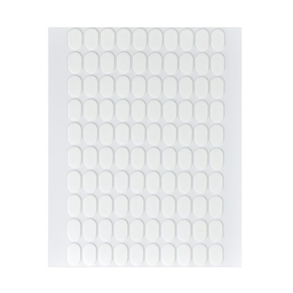 100Pcs Clear Double-Side Adhesive Stickers Dot Clear Sticky Putty