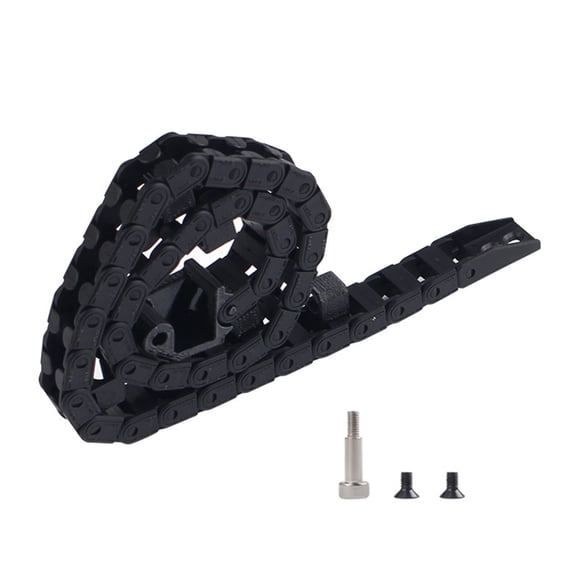 ROZYARD Comprehensive K1Max Open Drag Chain Kit for 3D Printing Includes Nylon Chain