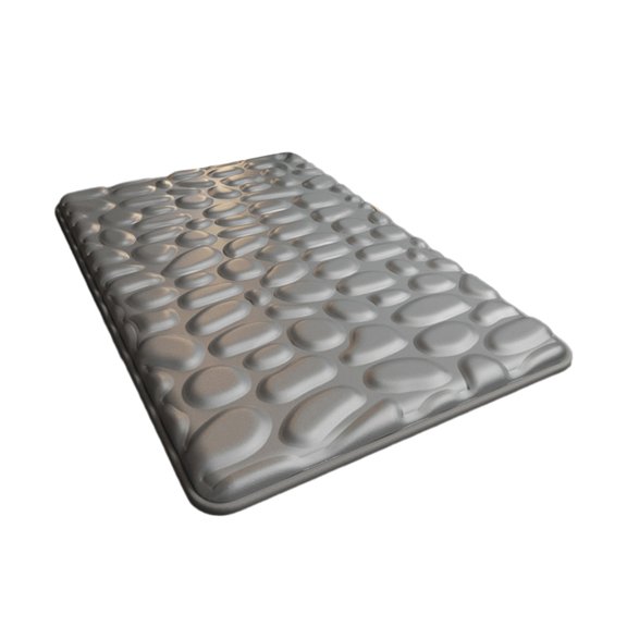 ROZYARD Cooling Fiber Bath Mats for Summer Use Absorbent and NonSlip for Bathrooms