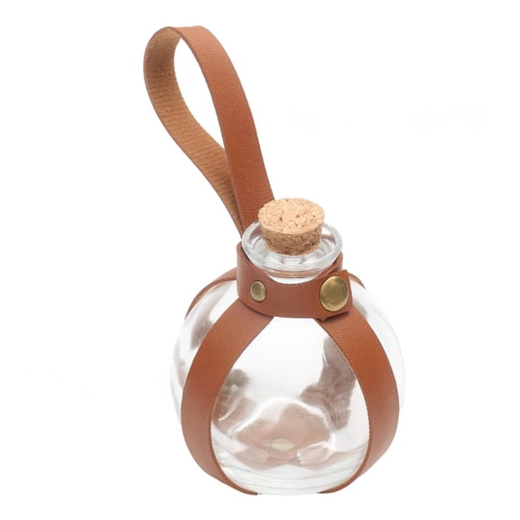 ROZYARD Cork Potion Bottle Accessories Decorative Dark Magical Potion Bottle Medieval Glass Bottle for Party
