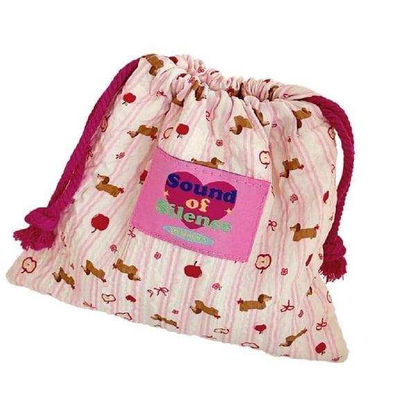 ROZYARD Cosmetic Bag Lovely Storage Pouch Drawstring Makeup Bag Small Storage Bag