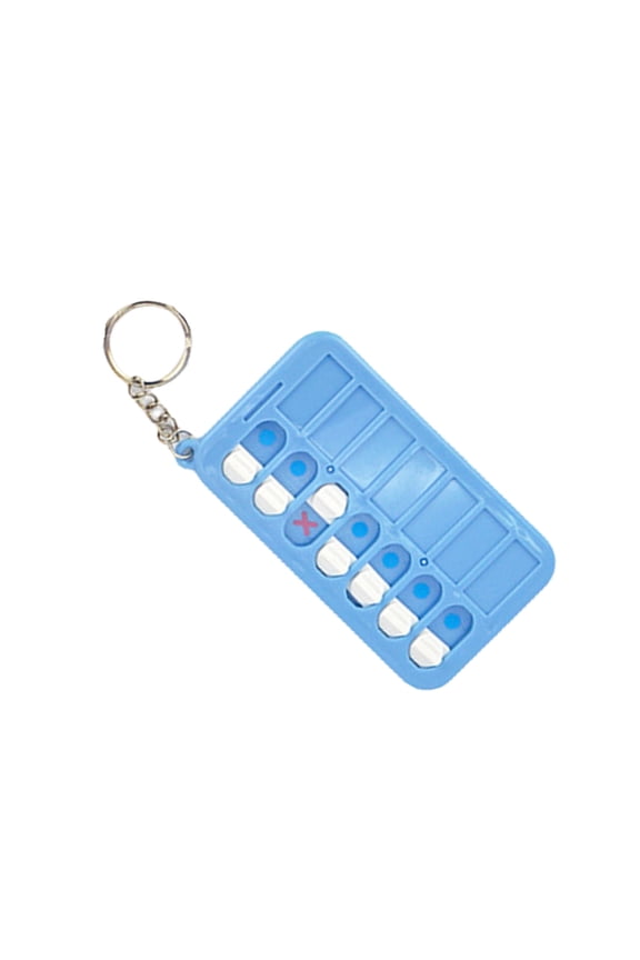 Daily Planner Board Key Rings Reminder Board Portable Chore Chart Keychains