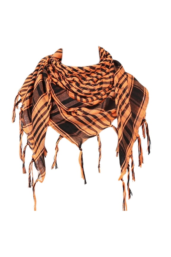 Desert Shemagh Scarf Soft Fringed Arab Headscarf Unisex Keffiyeh Bandana Unisex Headwrap Arabian Scarf Head Covering