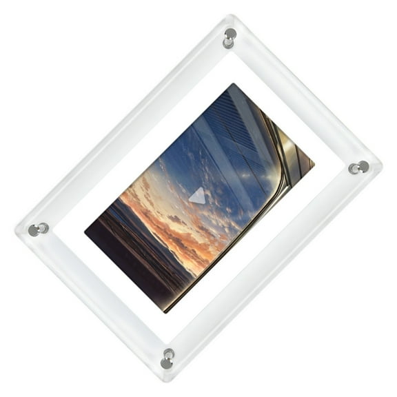 ROZYARD Digital Picture Frame With Rechargeable Battery Automatic Rotation Function