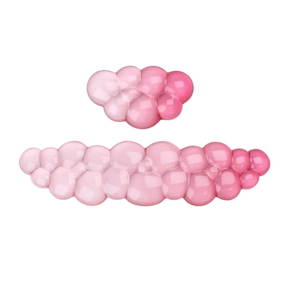 ROZYARD Ergonomic Keyboard Wrist Rest And Mouse Pad Cooling Gel Cloud Shape Slip Proof