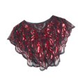 thumbnail image 1 of ROZYARD Evening Sheer Shawl Formal Event Glittering Shawl Sequined Decorative Shawl Wrap, 1 of 21