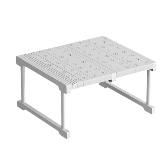 ROZYARD Expandable Closet Organizer Rack Adjustable for Kitchen and Bathroom Shelves