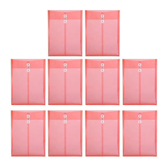 Top Loading Envelopes Clear Folder Document Pouches for Office School