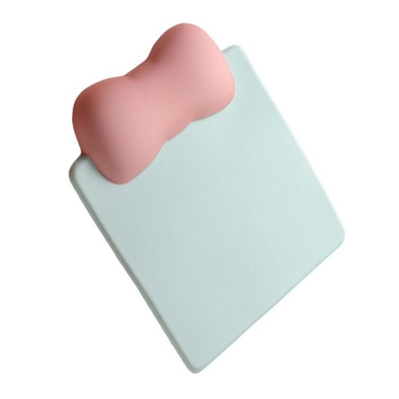 ROZYARD Fashion Mouse Pad with Soft Silicone Wrist Cushion and Memory Foam Mouse Mat Slip proof for Improved Hand Positioning