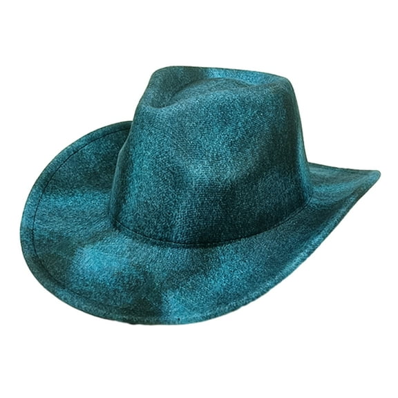 ROZYARD Fashion Western Style Cowgirl Hat Woman Man Cowboy Hat for Banquet Prom Party