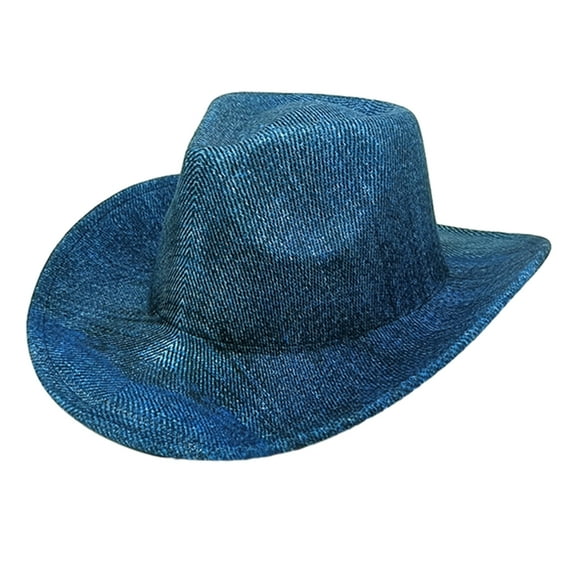 ROZYARD Fashion Western Style Cowgirl Hat Woman Man Cowboy Hat for Banquet Prom Party
