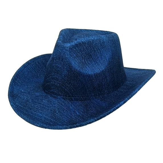 ROZYARD Fashion Western Style Cowgirl Hat Woman Man Cowboy Hat for Banquet Prom Party