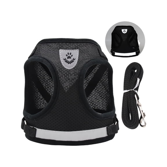 ROZYARD Fast Release Easy Wear Dog Vest Reflective Padding Summer Dog Net Harness