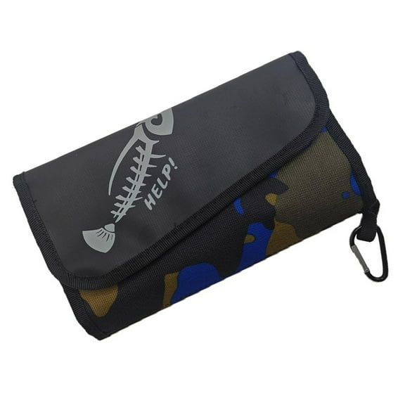 ROZYARD Fishing Baits Bag Fishing Soft Fishing Lures Carry Plastic Fishing Lures Fishing Lures Organizers Fishing Tool Pouches