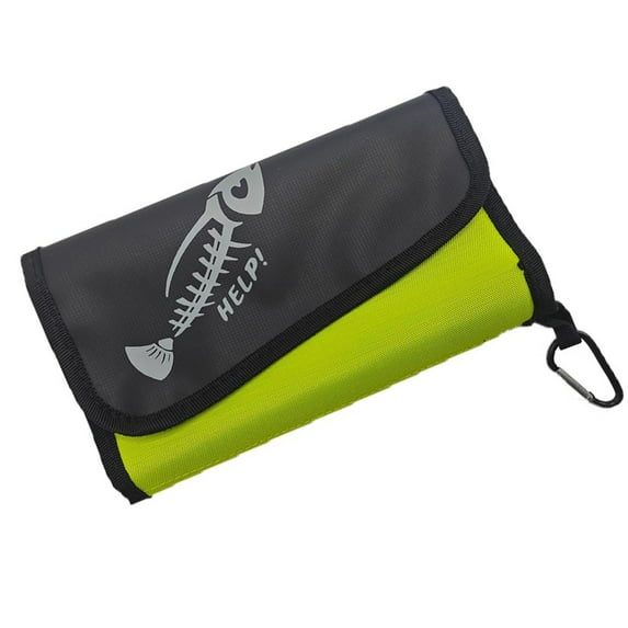 ROZYARD Fishing Baits Bag Fishing Soft Fishing Lures Carry Plastic Fishing Lures Fishing Lures Organizers Fishing Tool Pouches