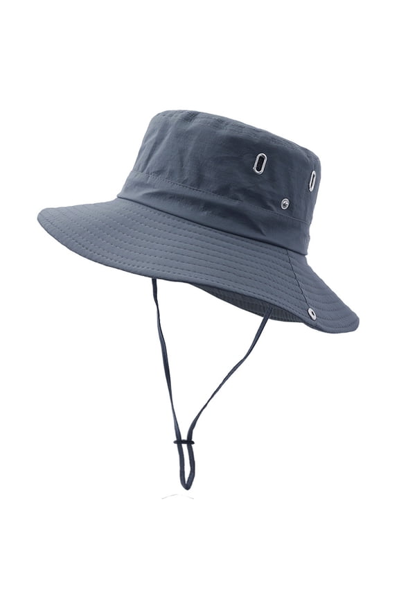 Fishing Hat Bucket Hat Solid Color Fisherman Hat for Men Women Street Shooting