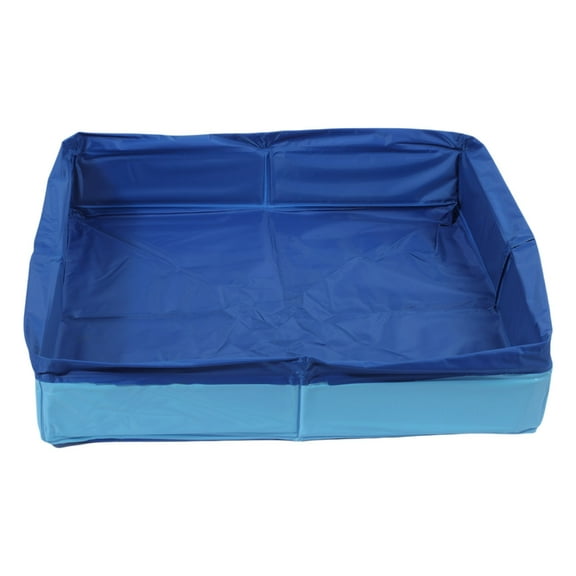 Versatile Pet Swimming Pool for Home Garden and Beach Water Play (Blue)
