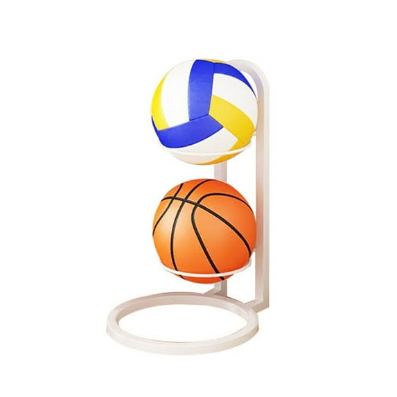 ROZYARD Football Stand Rolling Ball Vertical Display Rack for Bedroom,Living Room,Garage