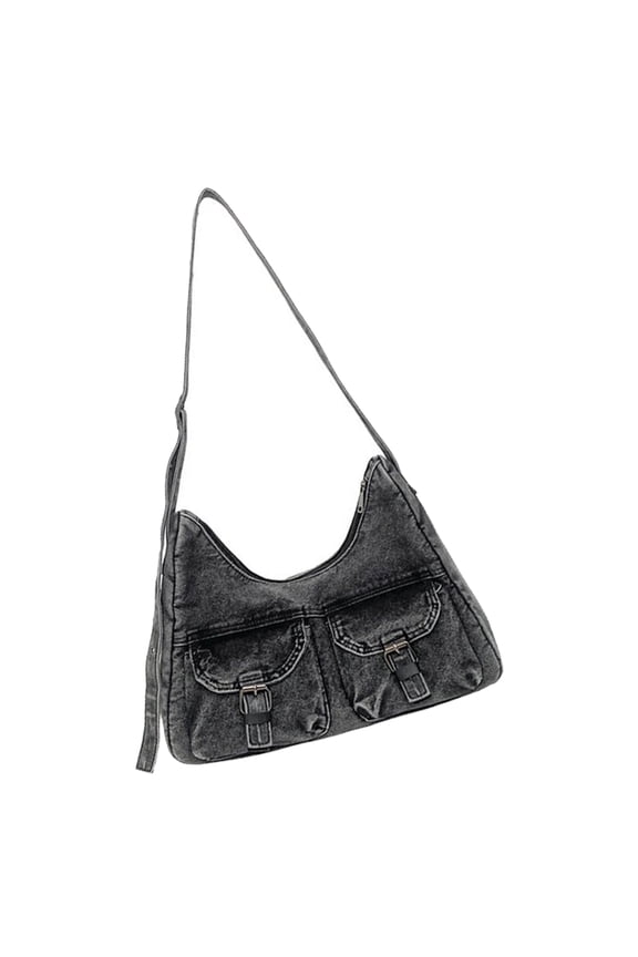 Friendly Jeans Bag Functional Compartments Everyday Carry Crossbody Bags