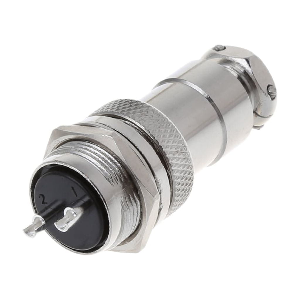 5x GX20 Rundsteckverbinder Set – 3–8 Pin, 20 Mm, IP67/IP68, Mit Kappe, Metallgehäuse, Für Industrie & Außenbereich