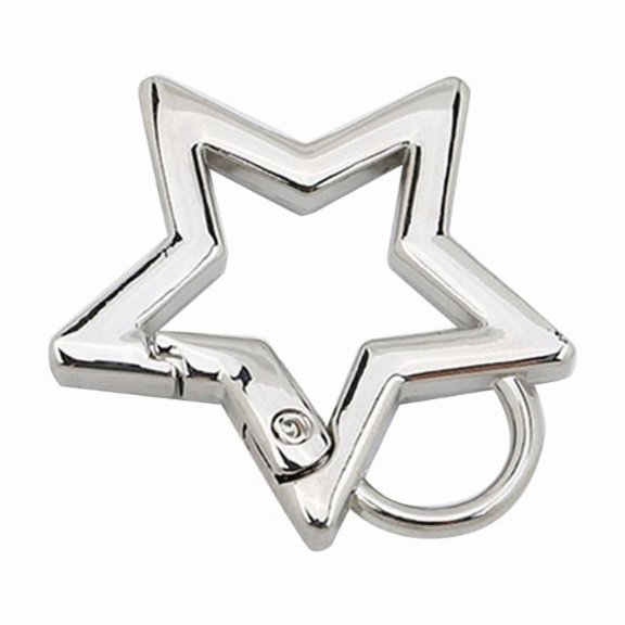 ROZYARD Gate Spring Buckles Clip Carabiner Purses Handbags Star Shape Push Trigger Snap
