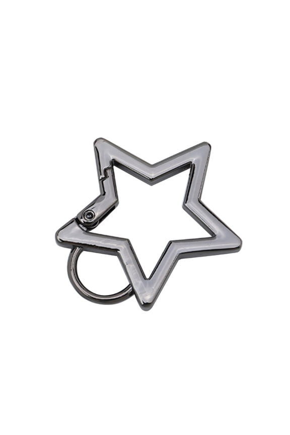 Gate Spring Buckles Clip Carabiner Purses Handbags Star Shape Push Trigger Snap