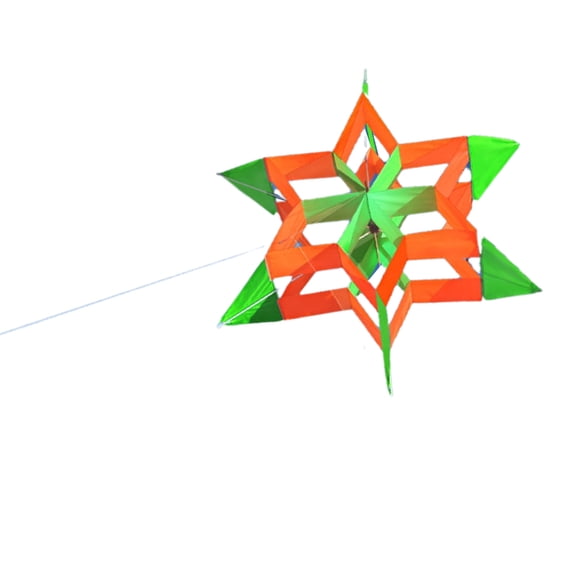 ROZYARD Handcrafted 3D Lotuses Kites for Outdoor Family Play Beach Activities