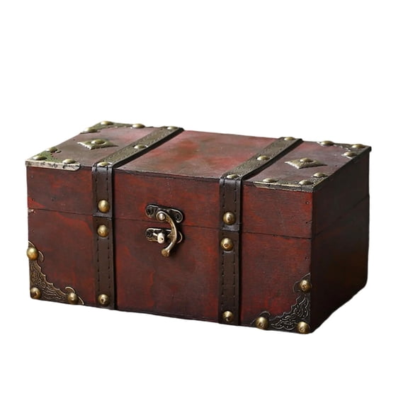ROZYARD Handcrafted Wooden Storage Box for Bedroom Or Living Room Use Treasures Chest